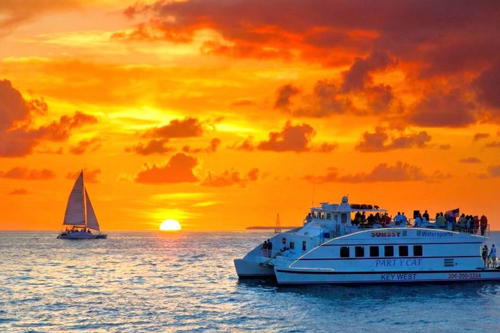 Key West Sunset Cruise: Dinner, Live Music & Drinks Included - Photo 1 of 25